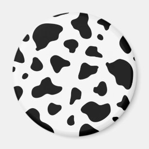 Cow Pattern Print Magnet