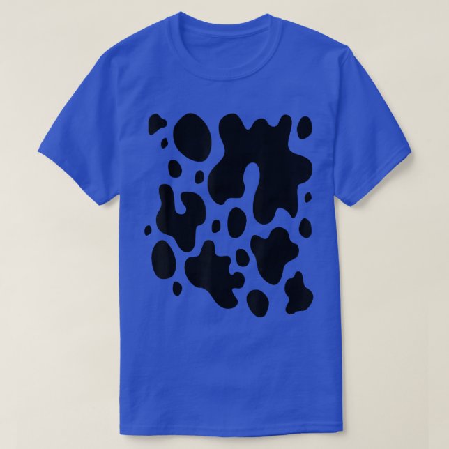 Cow Pattern Simple Halloween Costume 1320 T-Shirt (Design Front)