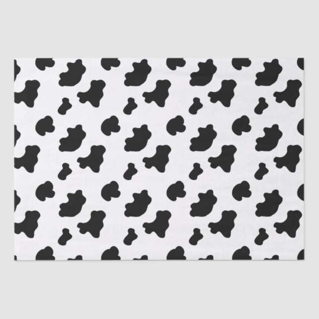 Cow Pattern Tissue Paper (Front)