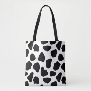 Cow pattern tote bag