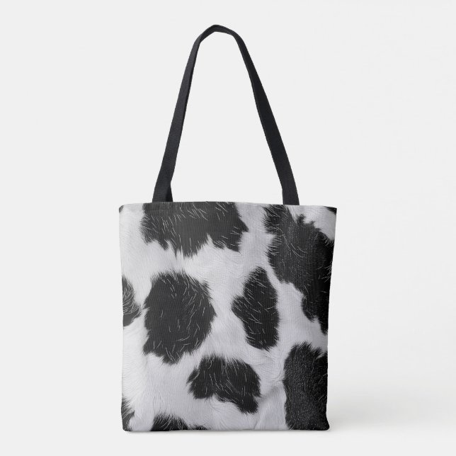 Cow pattern tote bag (Back)