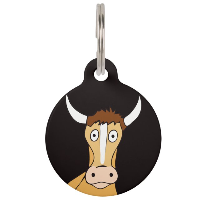 Cow Pet Tag (Front)