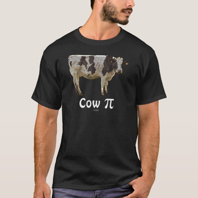 Cow Pi Math T-Shirt (Front)