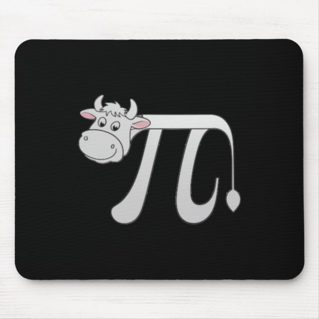 Cow Pi Mouse Pad (Front)