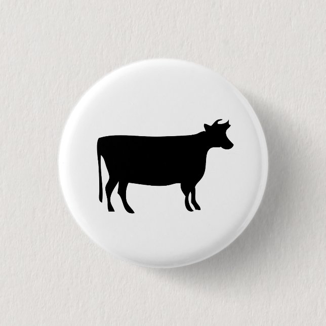 'Cow' Pictogram Button (Front)