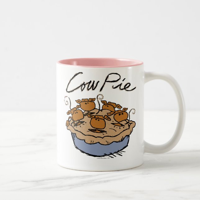 Cow Pie Two-Tone Mug (Right)