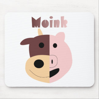 Cow + Pig = Moink mousepad