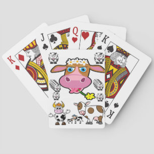 Cow Playing Card Deck