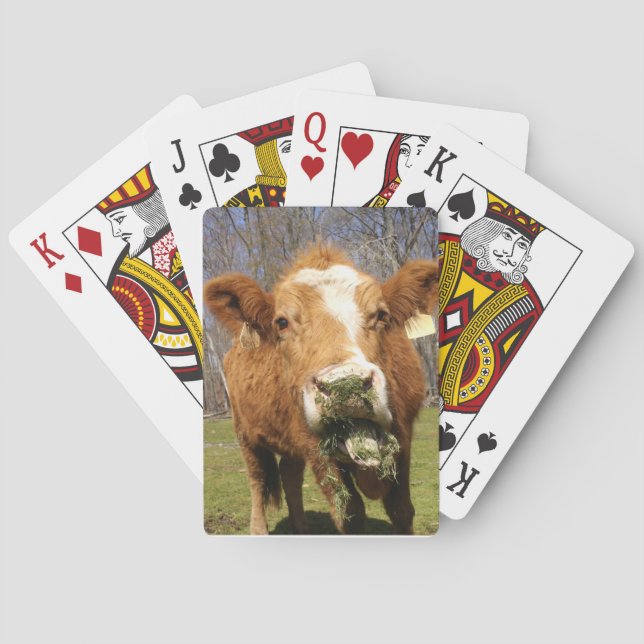 Cow Playing Cards (Back)