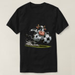 Cow Playing Soccer Sports Cows Lover T-Shirt<br><div class="desc">Kick off game day in style with this cow playing soccer tee designed for sports fans who love playful farm to field fun.</div>
