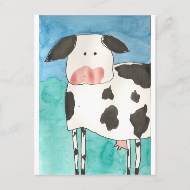 Cow Postcard (Front)
