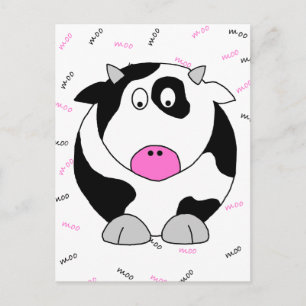Cow Postcard