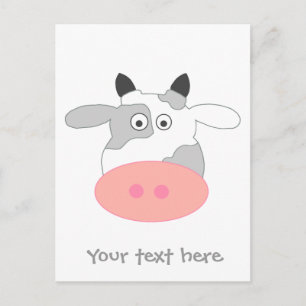 Cow Postcard