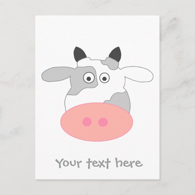 Cow Postcard (Front)