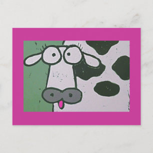 cow postcard