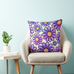 Cow Pow 20x20 Throw Pillow