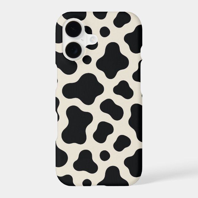 Cow Print Cowboy Western Phone Case (Back)