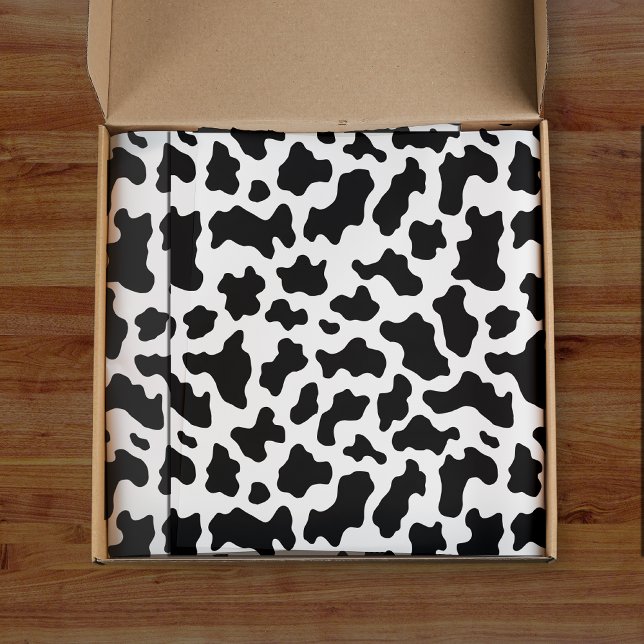 Cow Print Cowgirl Country Farm Animal Party Tissue Paper (Creator Uploaded)