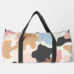 Cow Print Duffle Bag