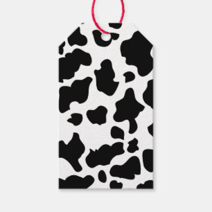 Cow Print Gift Tags