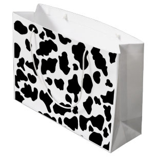 Cow Print Large Gift Bag