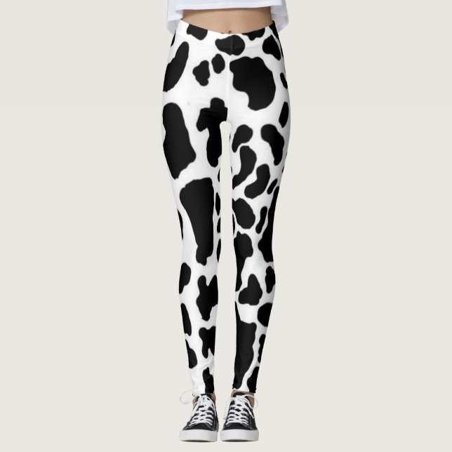Cow Print Leggings (Front)