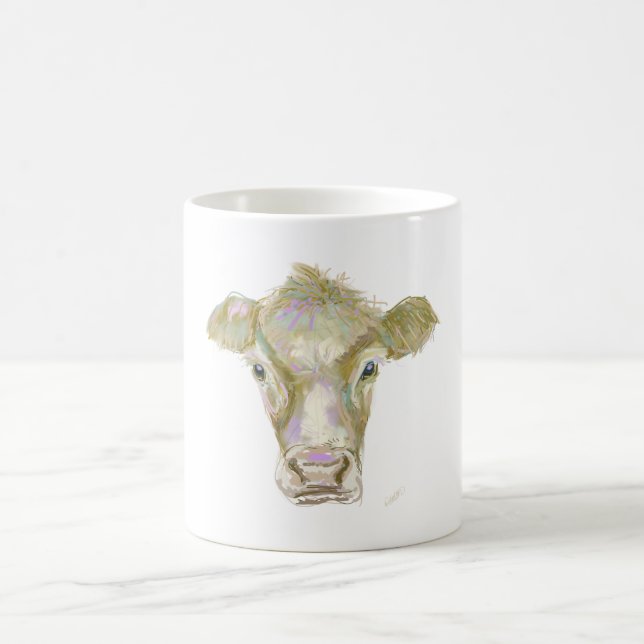 Cow Print on Mug (Center)