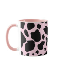 Cow Print on President Pink