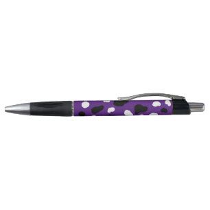 Cow Print On Purple,