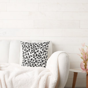 Cow Print Pattern Cushion