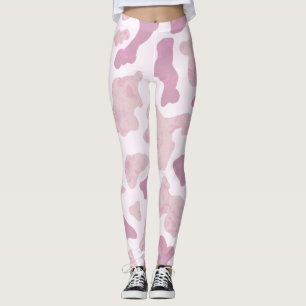 Cow Print Pattern Leggings