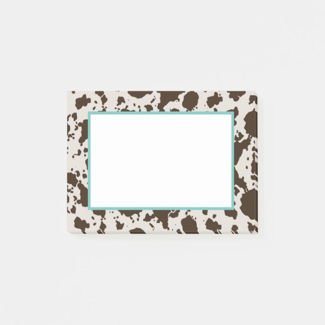 Cow Print    Post-it Notes (Front)