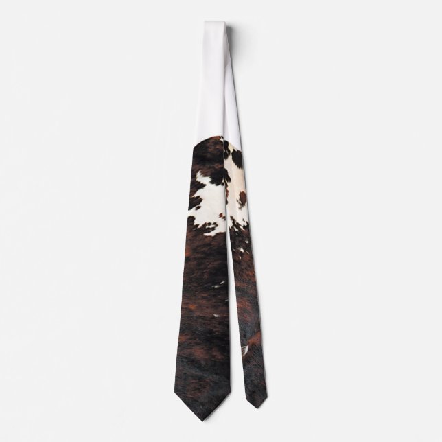 cow print tie (Front)