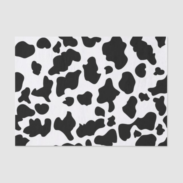 Cow Print Tissue Paper (Front)