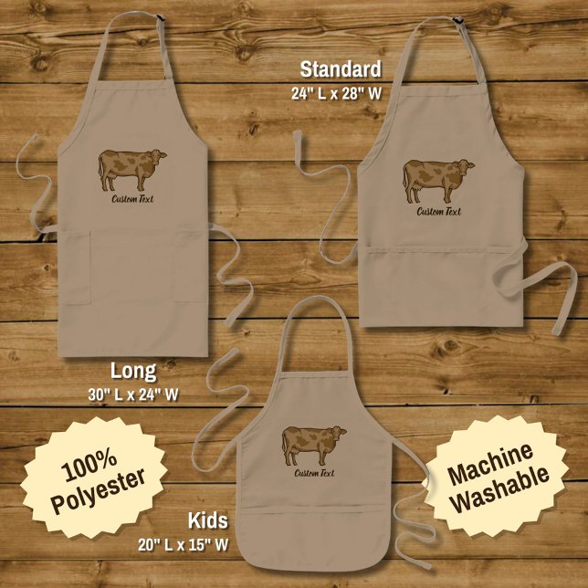 Cow Profile Apron (Creator Uploaded)