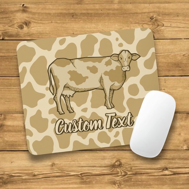 Cow Profile Mouse Pad (Creator Uploaded)