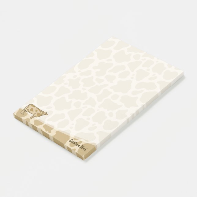 Cow Profile Post-it Notes (Angled)