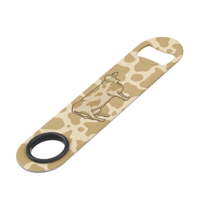 Cow Profile Speed Bottle Opener (Front Angled)