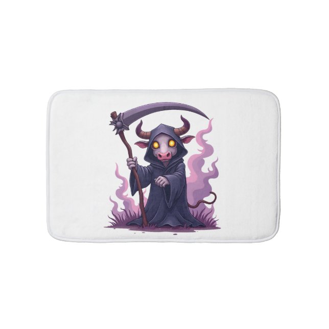 Cow Reaper Bath Mat (Front)