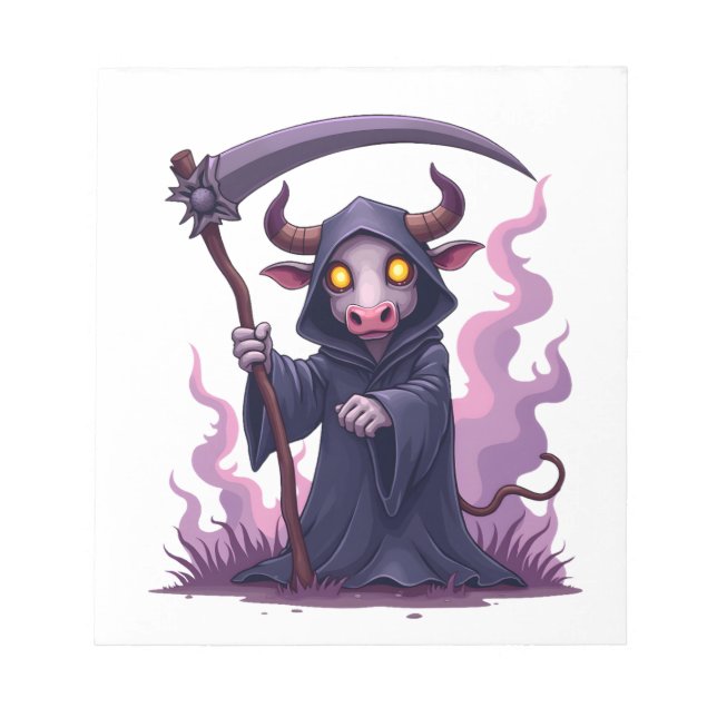 Cow Reaper Notepad (Front)