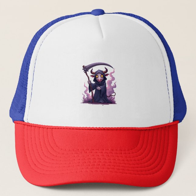 Cow Reaper Trucker Hat (Front)