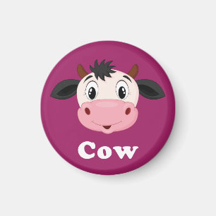 Cow refrigerator magnets home kitchen