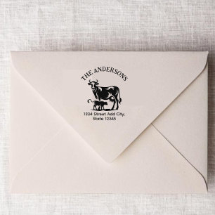 Cow return address stamp