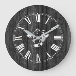 COW ROUND CLOCK