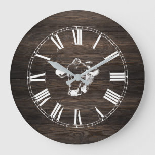 COW ROUND CLOCK