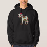 Cow Santa Hat For Dairy Farmers Christmas Themed Hoodie<br><div class="desc">Cow Santa Hat For Dairy Farmers Christmas Themed</div>