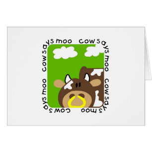 Cow Says Moo Tshirts and Gifts