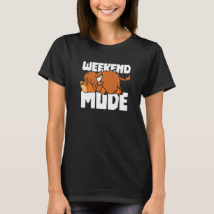 Cow Scotland Highland Cow Cattle Scottish Fun T-Shirt