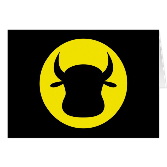 Cow-Signal Card (Front Horizontal)