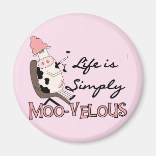 Cow Simply Moo-velous Tshirts and Gifts Magnet